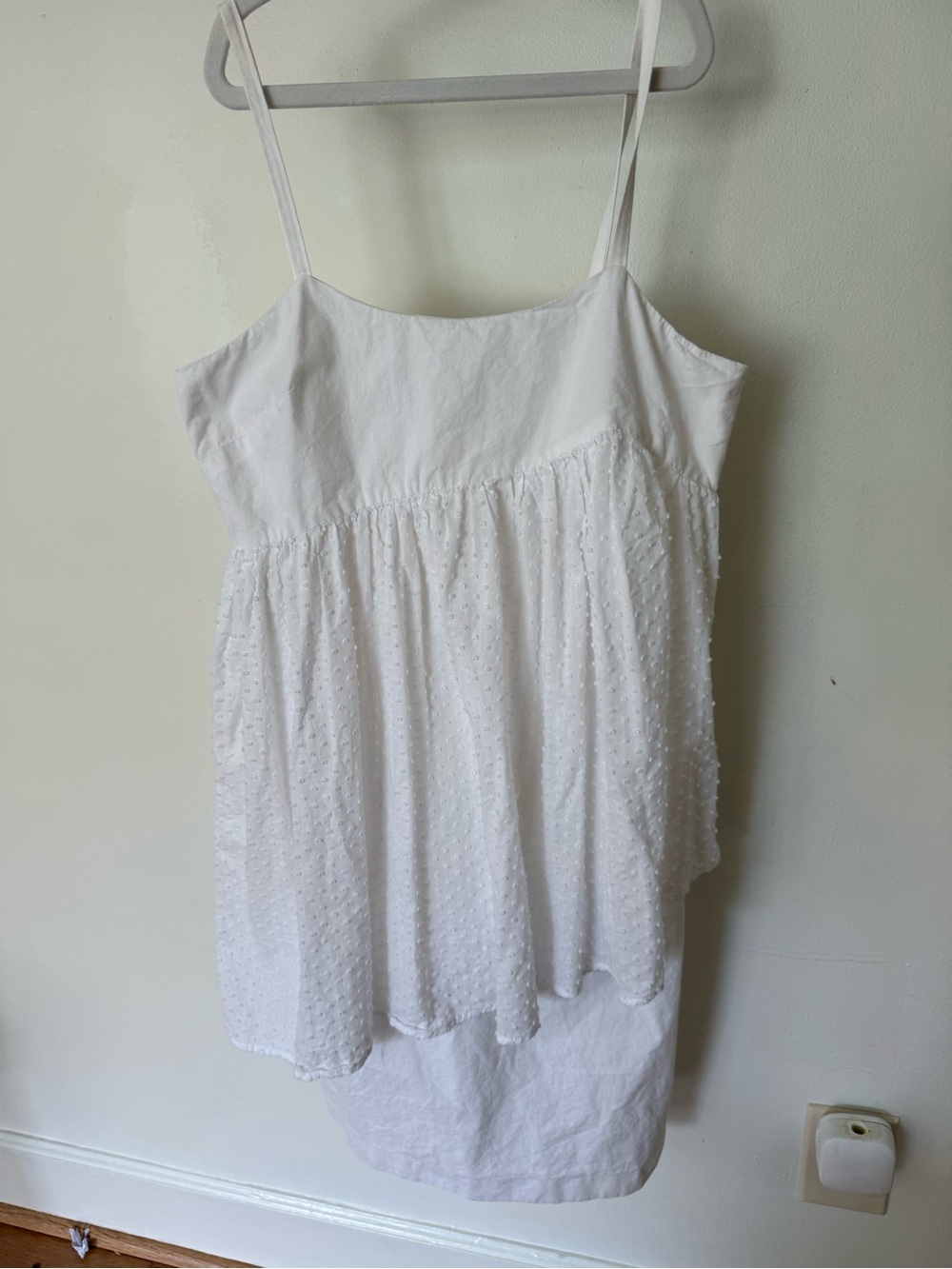 White Spaghetti-Strap Sundress - Women's